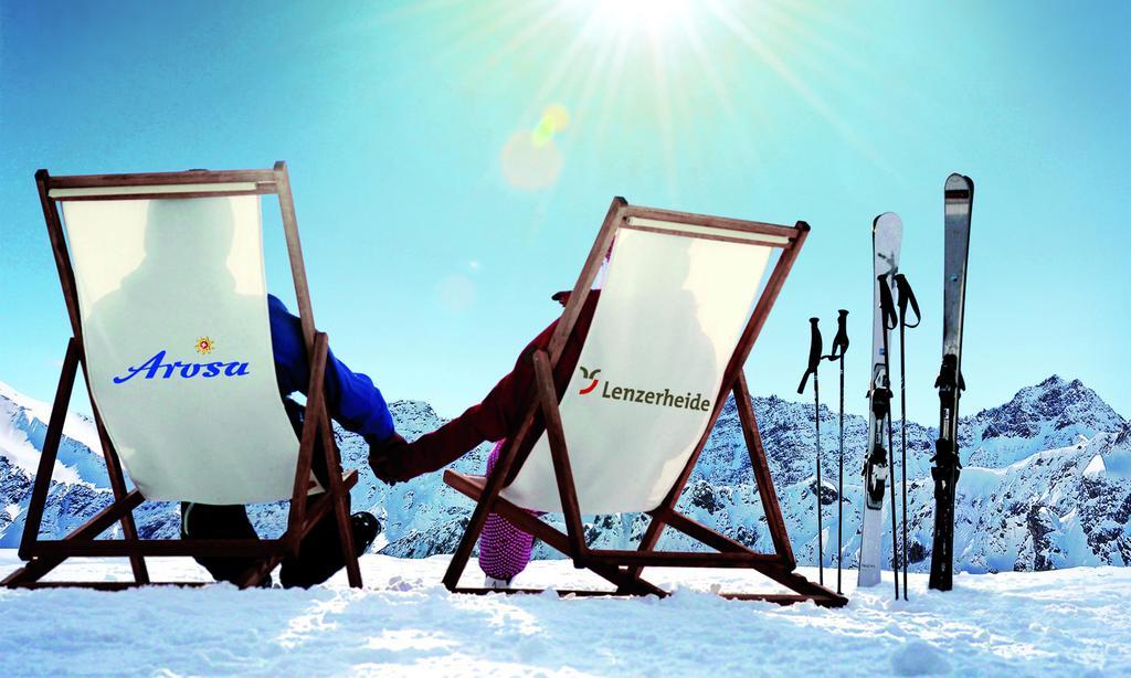 Posthotel Holiday Villa Arosa Kültér fotó